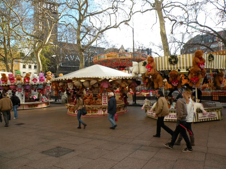  stands de fête foraine, Leicester square